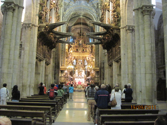 SANTIAGO DE COMPOSTELA - In Catedrala