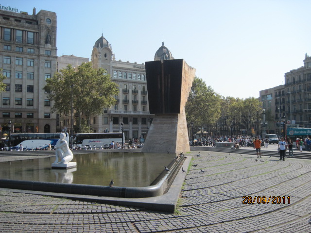 BARCELONA - Piata Catalunia